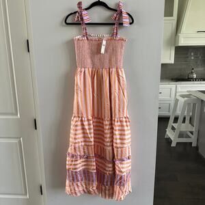 Anthropologie Dolan Caroline Tiered Maxi Dress Size Small New